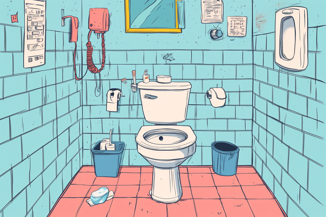 public restroom safety, toilet seat covers, flushable toilet seat covers, restroom hygiene tips, LooREADY, public bathroom hygiene, avoid germs, best practices for public restrooms, travel hygiene products