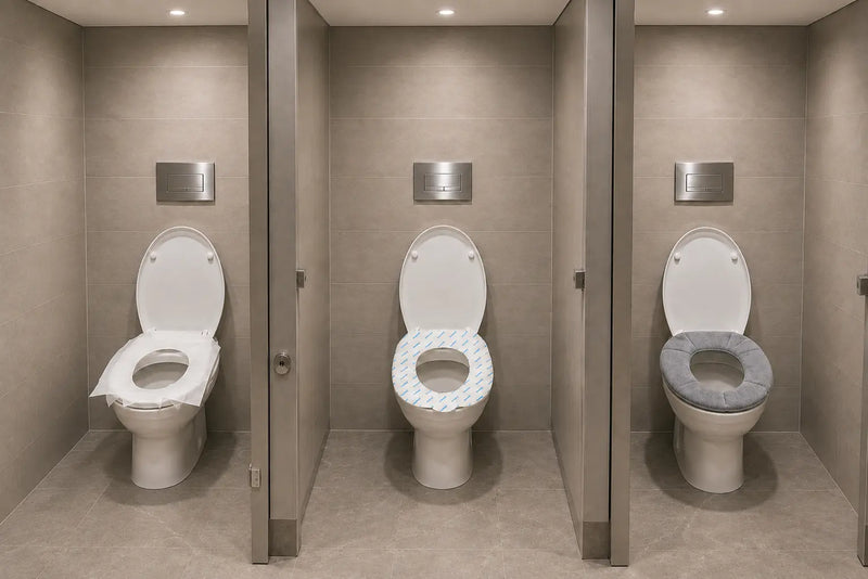 Paper vs Flushable vs Reusable Toilet Seat Covers: Which is Best