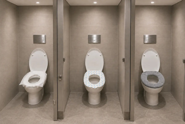 Paper vs Flushable vs Reusable Toilet Seat Covers: Which is Best