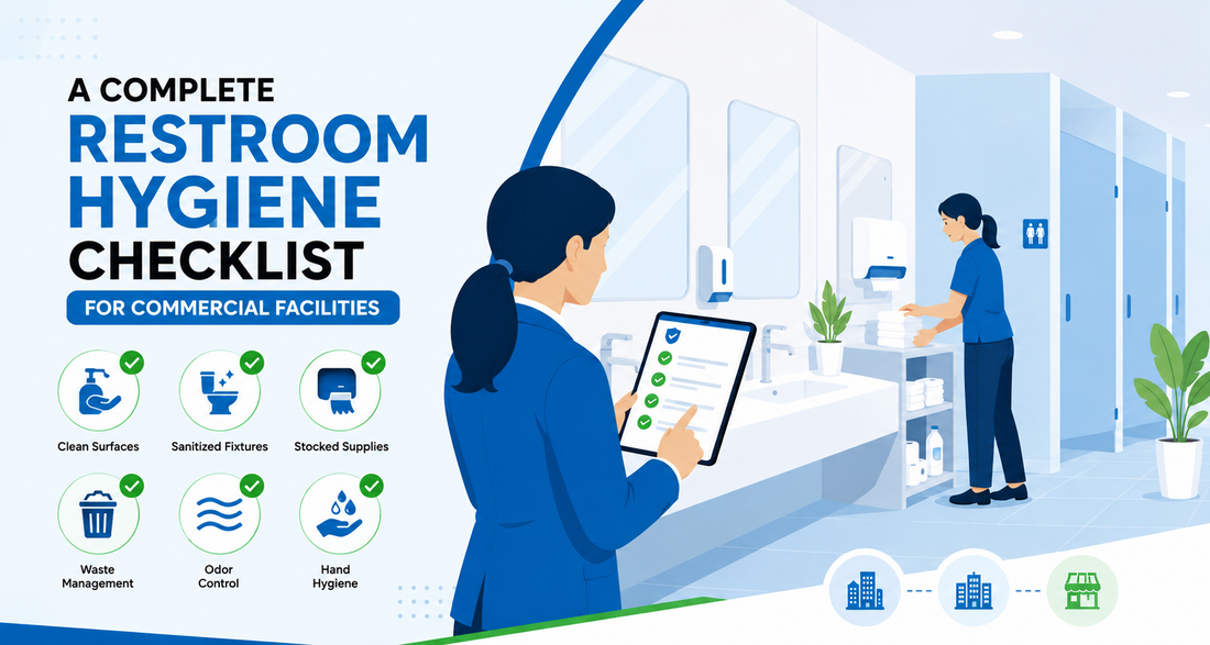 A Complete Restroom Hygiene Checklist for Commercial Facilities