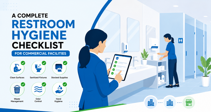 A Complete Restroom Hygiene Checklist for Commercial Facilities
