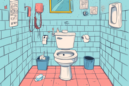 public restroom safety, toilet seat covers, flushable toilet seat covers, restroom hygiene tips, LooREADY, public bathroom hygiene, avoid germs, best practices for public restrooms, travel hygiene products
