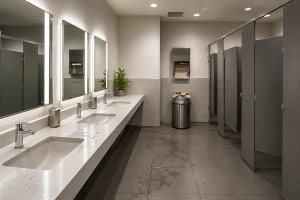 10 Public Restroom Design Mistakes That Make Bathrooms Feel Dirty