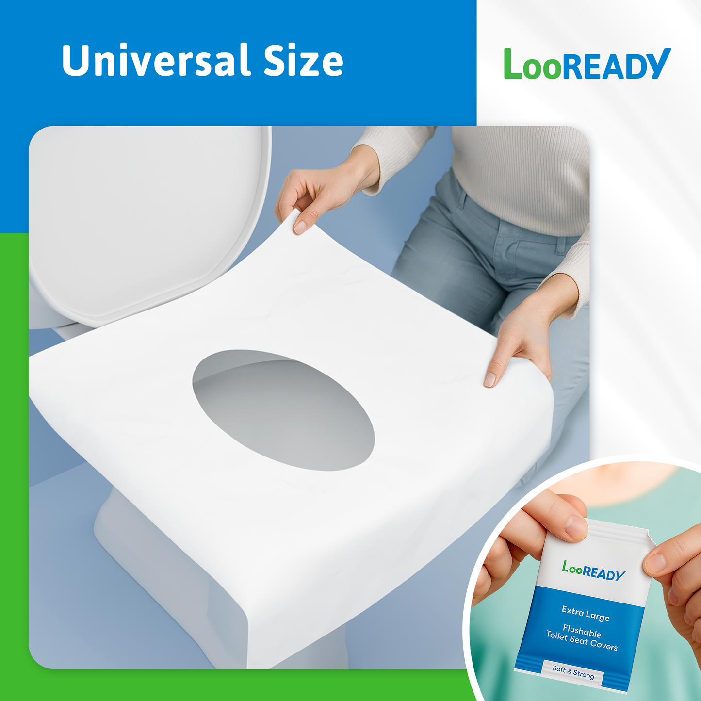 LooREADY Flushable Toilet Seat Covers (Copy)