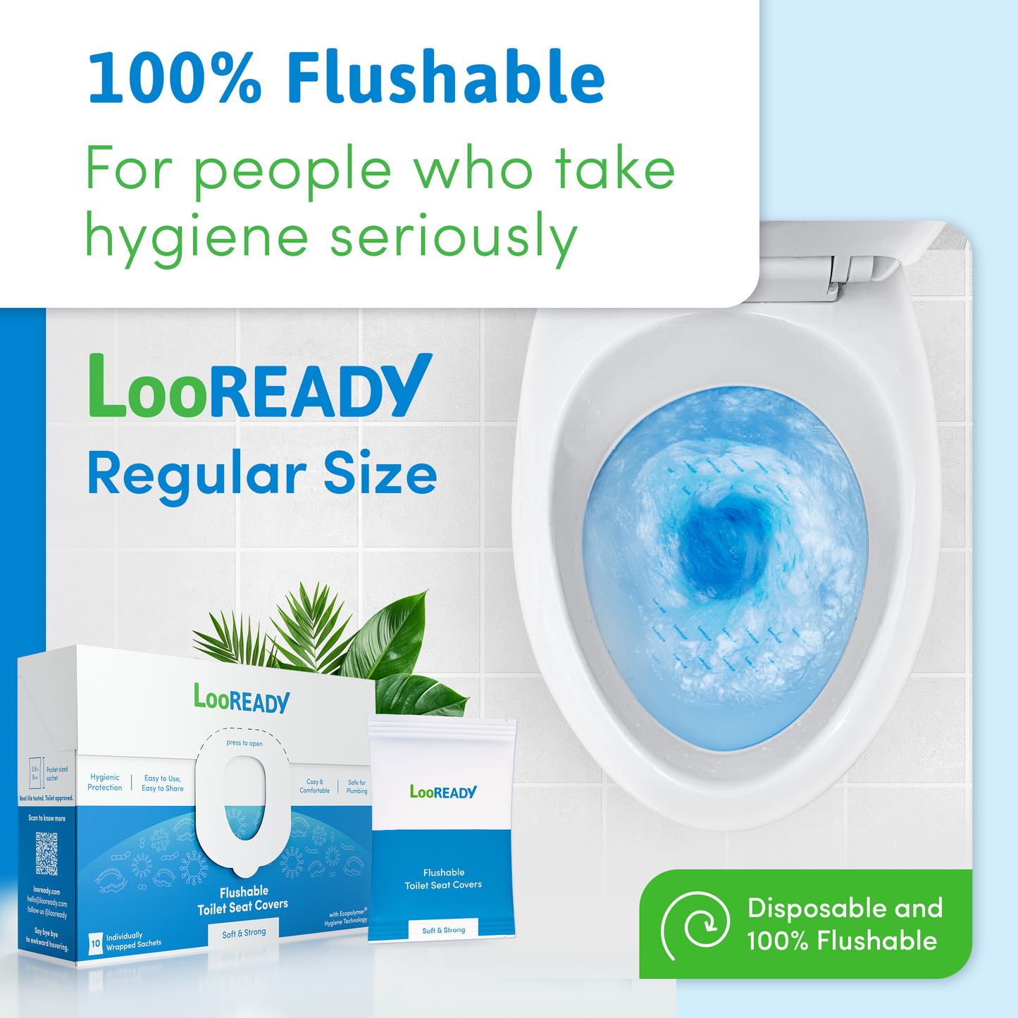 LooREADY Flushable Toilet Seat Covers (Copy)