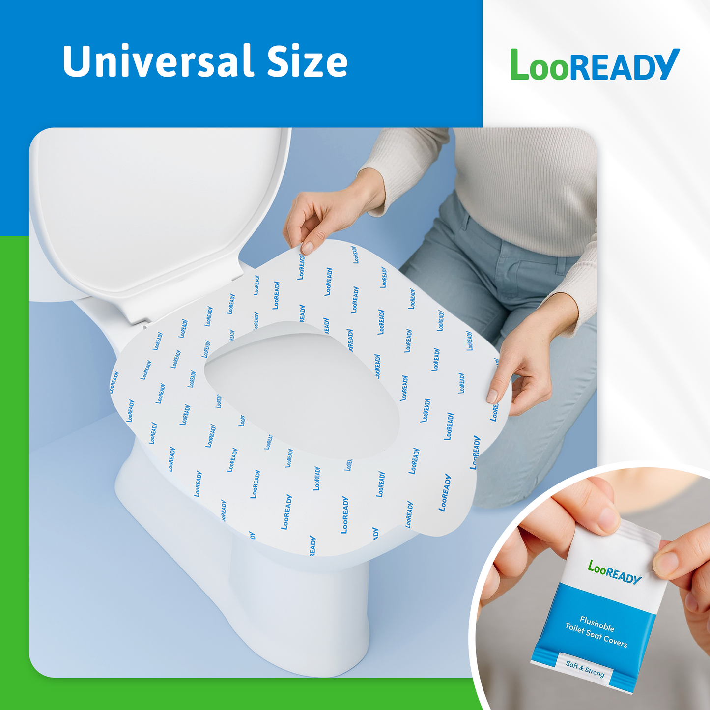 LooREADY Flushable Toilet Seat Covers (Copy)