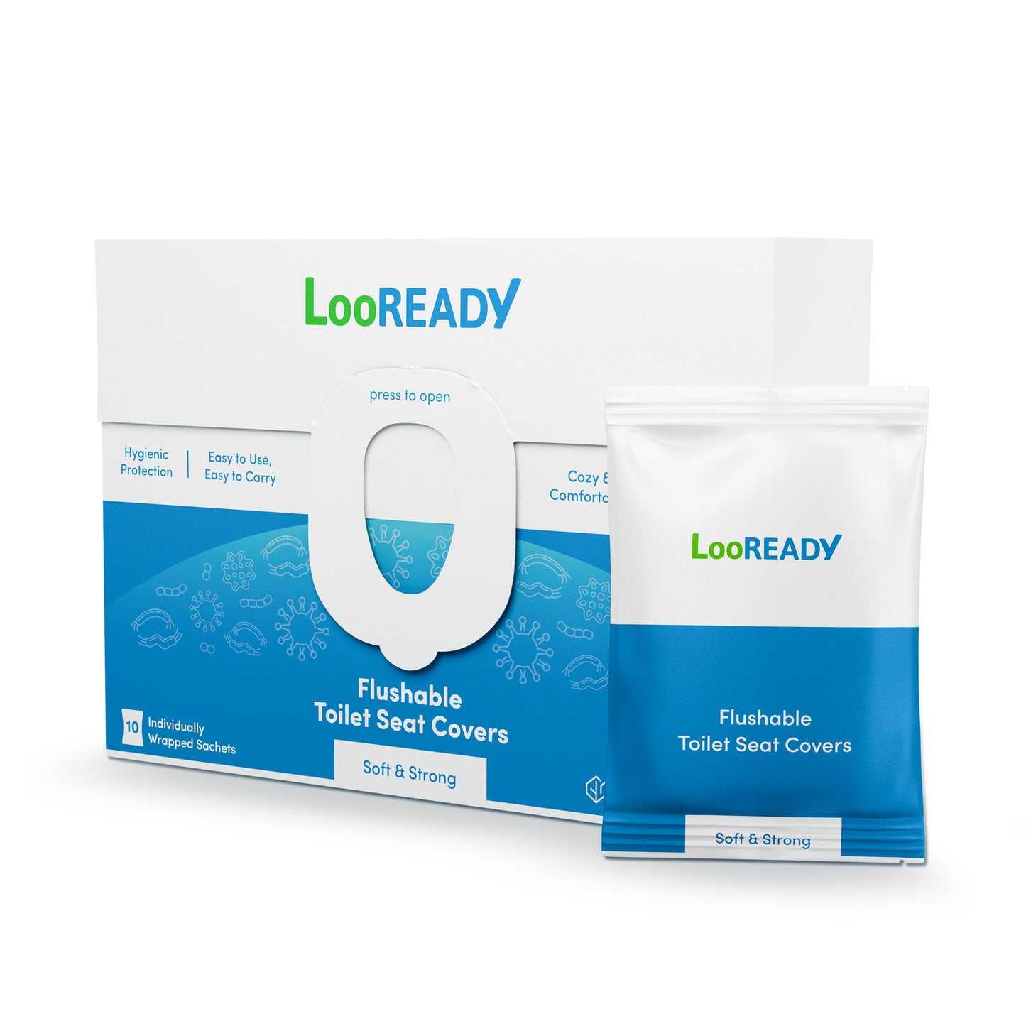 LooREADY Flushable Toilet Seat Covers (Copy)